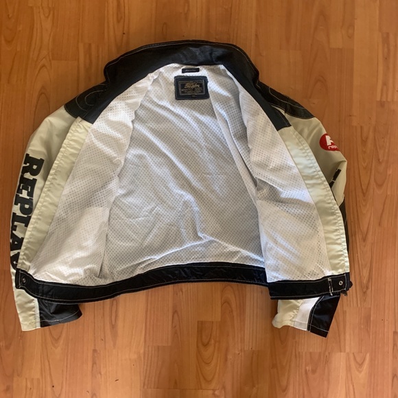Replay “made in Italy “ motorcycle jacket - Picture 6 of 16